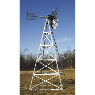 Outdoor Water Solutions 23ft Windmill Aeration System 23ft H x 73in W 12 Blades