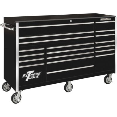 Extreme Tools RX Series 72in 19 Drawer Roller Cabinet 72inW x 25inD x 47inH