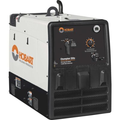 Hobart Champion Elite Arc Welder Generator with 725CC Kohler Gas Engine and Electric Start 40 225 Amp DC Output 11000 Watt AC Power