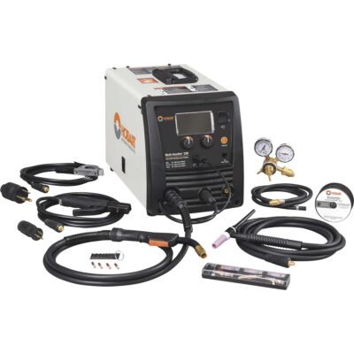 Hobart Multi Handler 200 Multi Process Welder with Multi Voltage Plug and MIG Gun 120 240V 20 200 Amp Output