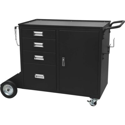 Klutch Heavy Duty Welding Workstation 4 Drawers 50 3 4in L x 24 3 8in W x 34 5 8in H