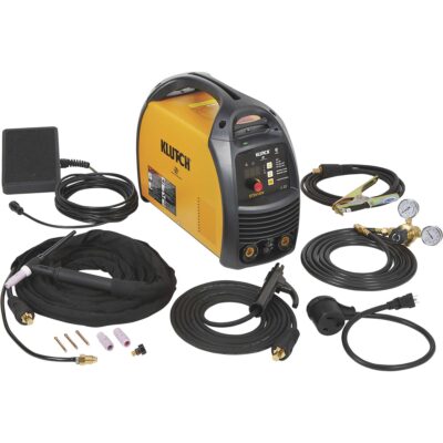 Klutch ST201iDV Dual Voltage DC Arc Welder with TIG Function Inverter 120V 230V 10200 Amp Output