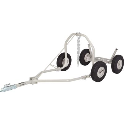 Strongway ATV Log Skidding Arch and Holder 1000 Lb Capacity 24in Dia Capacity