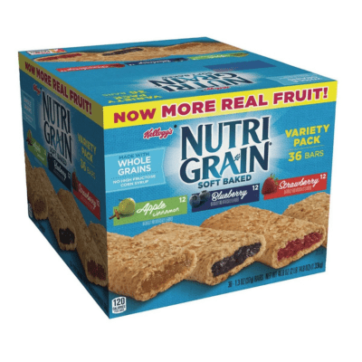 	Nutri-Grain Bars Variety Pack, 1.3 oz., 36 pk.