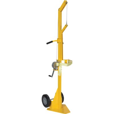 Vestil Portable Cylinder Lifter with Hard Rubber Wheels 300 Lb Capacity