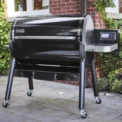 Weber SmokeFire EX6 Wood Fired Pellet Grill???Black