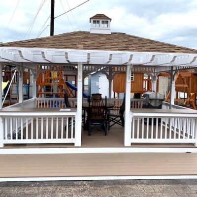 12X16 Vinyl Classic Retreat Pergola