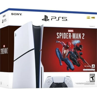 PlayStation 5 Disc Console Slim – Marvel’s Spider-Man 2 Bundle