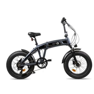 EMG E-Bike Bomber X 20″ 12Ah Integrated Foldable Battery Grey/Black