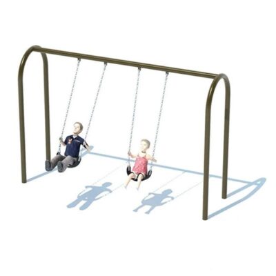 3.5” ARCH SWING FRAME (8’) – 1 BAY