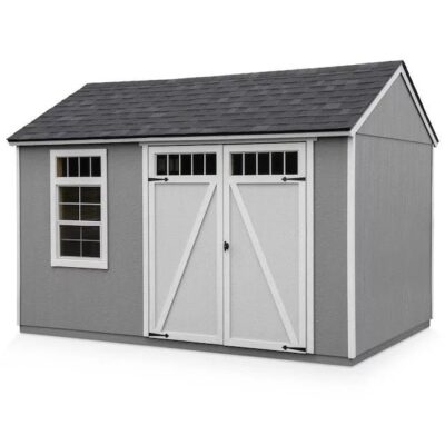 Heartland 12-ft x 8-ft Coronado Gable Engineered Storage Shed (Floor Included)