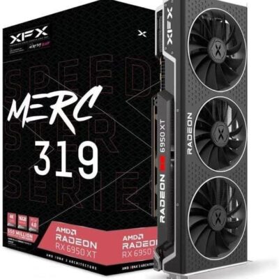 XFX Speedster MERC310 AMD Radeon RX 7900XTX Black Gaming Graphics Card with 24GB GDDR6, AMD RDNA 3 RX-79XMERCB9