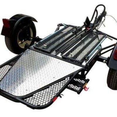 Single Rail Motorcycle Trailer