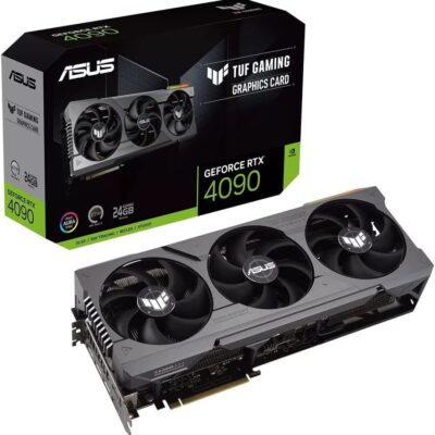 ASUS TUF GeForce RTX® 4090 OC Edition Gaming Graphics Card (PCIe 4.0, 24GB GDDR6X, HDMI 2.1a, DisplayPort 1.4a)