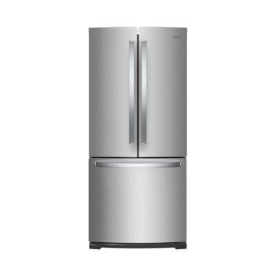 Whirlpool – 19.7 Cu. Ft. French Door Refrigerator – Stainless steel