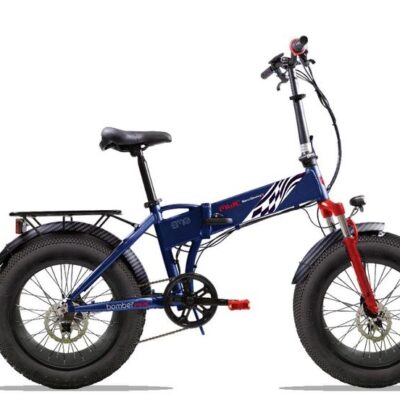 EMG Fat Bike Bomber MWC with Folding Frame 17″ Wheel 20″ Shimano Gearbox 250W Motor 48V 10Ah Battery