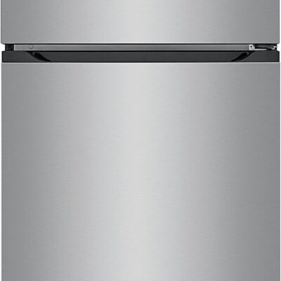 Frigidaire – 13.9 Cu. Ft. Top-Freezer Refrigerator – Brushed Steel