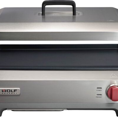 Wolf Gourmet – Precision Griddle with Lid – Stainless Steel