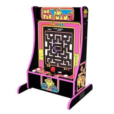 Arcade1Up – Ms Pac-Man PartyCade with Lit Marquee