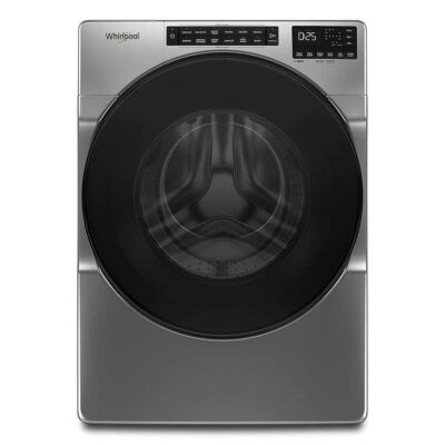 Whirlpool ? 5.0 Cu. Ft. High-Efficiency Stackable Front Load Washer with Quick Wash Cycle ? Chrome shadow