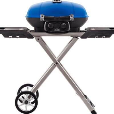 Napoleon – TravelQ 285X Portable Propane Gas Grill with Cart – Blue