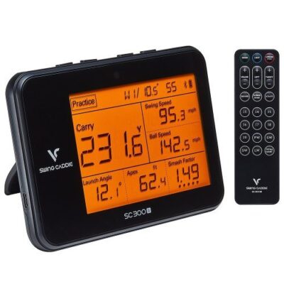 VoiceCaddie – SC300i Swing Caddie Portable Golf Launch Monitor with Real Time Shot Data Tracking