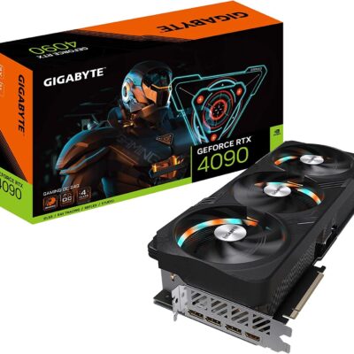 Gigabyte GeForce RTX 4090 Gaming OC 24G Graphics Card, 3X WINDFORCE Fans, 24GB 384-bit GDDR6X, GV-N4090GAMING OC-24GD Video Card