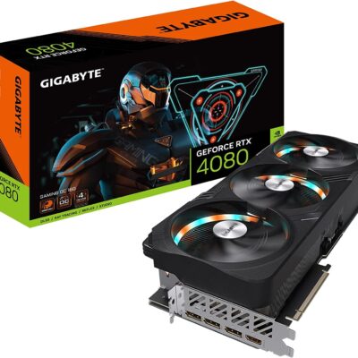 Gigabyte GeForce RTX 4080 Gaming OC 16G Graphics Card, 3X WINDFORCE Fans, 16GB 256-bit GDDR6X, GV-N4080GAMING OC-16GD Video Card