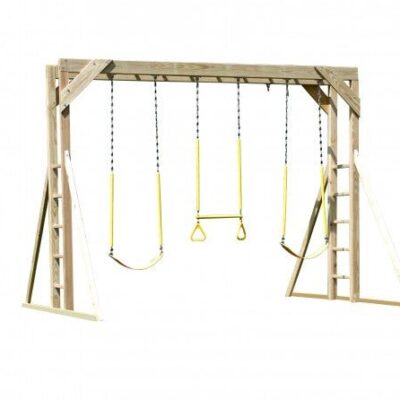 764-B 12 X 12 Wooden Swing Set