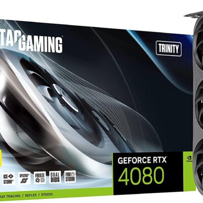 ZOTAC Gaming GeForce RTX 4080 16GB Trinity GDDR6X 256-bit 22.4 Gbps PCIE 4.0 Graphics Card