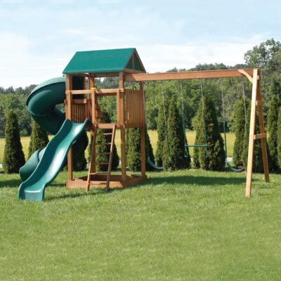 817-A 26 X 16 Wooden Swing Set