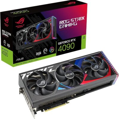 ASUS ROG Strix GeForce RTX 4090 Gaming GT-III Graphics Card (PCIe 4.0, 24GB GDDR6X, HDMI 2.1a, DisplayPort 1.4a)