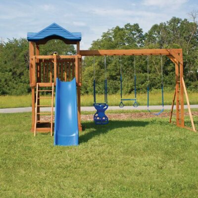 832-B 20 X 18 Wooden Swing Set