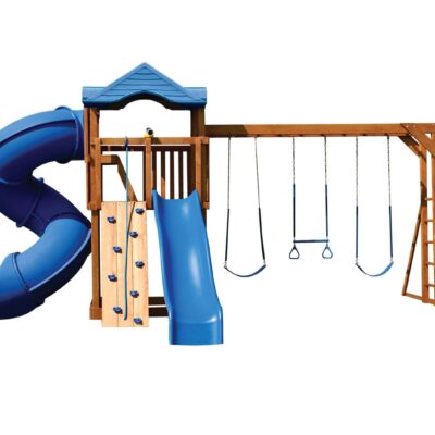 836-B Wooden Swing Set