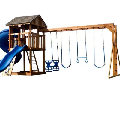 850-B Wooden Swing Set