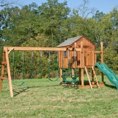 862-A 22 X 20 Wooden Swing Set