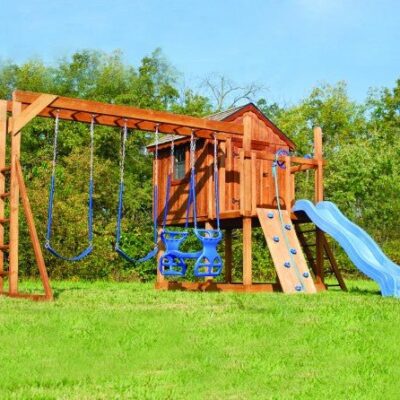 865-B 22 X 18 Wooden Swing Set