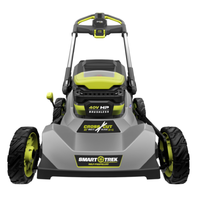 40V HP Brushless 21 in. Cordless Battery Walk Behind Dual-Blade Self-Propelled Mower