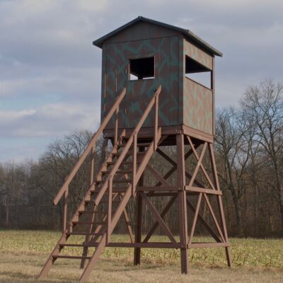 8X8 Wooden Hunting Blind