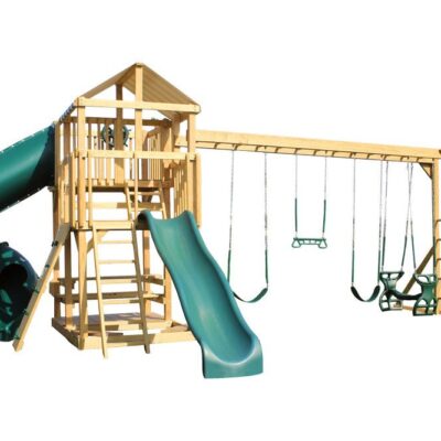 975-B 28 X 18 Wooden Swing Set