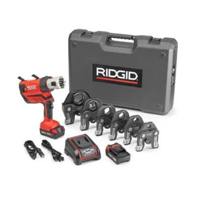 Ridgid 67053 RP 350 Battery Press Tool Kit w/Propress Jaws, 1/2″-2″