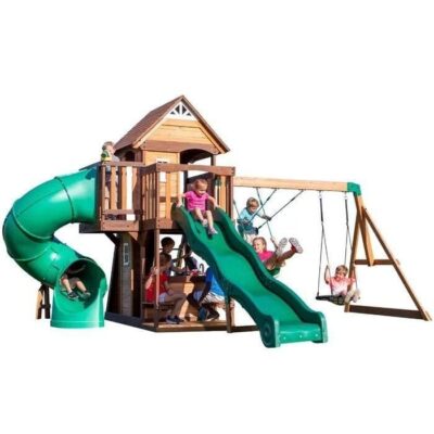 Backyard Discovery Cedar Cove Swing Set