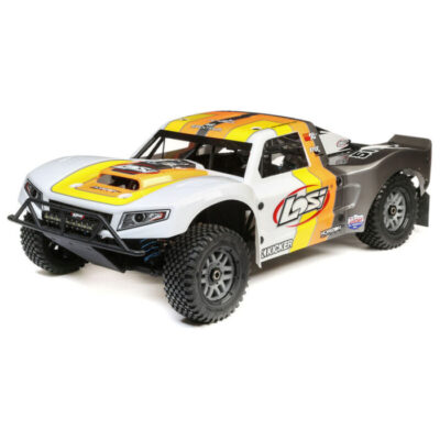 Losi 5IVE-T 2.0 V2: 1/5 4wd SCT Gas BND: Gry/Org/Wht