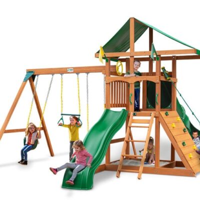 Outing w/ Tube Slide Swing Set