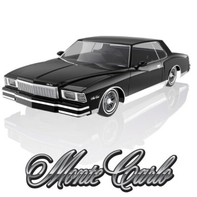 Redcat Monte Carlo RC Car – 1:10 1979 Chevrolet Monte Carlo Lowrider (Black)