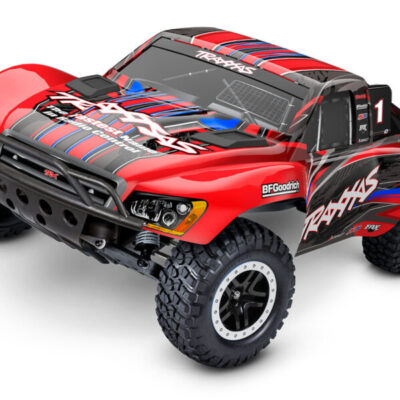 TRAXXAS Slash 2WD BL-2s: 1/10 Scale Short Course Truck (RED)