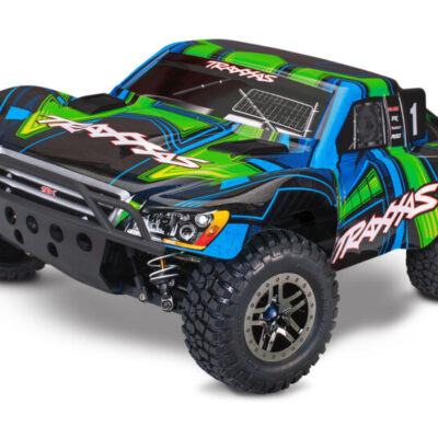 Traxxas Slash 4X4 “Ultimate” 4WD Short Course Truck (Green) w/New Clipless Body