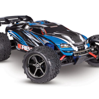 Traxxas E-Revo 1/16 Scale E-Revo: 4X4 Monster Truck w/USB-C (Blue)