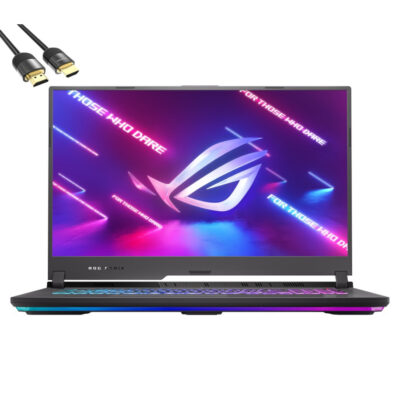 ASUS ROG Strix G17 Gaming Laptop, 17.3″ FHD 144Hz 3ms, AMD 8-Core Ryzen 7 4800H (Beat i5-11600), GeForce RTX 3060, 8GB RAM, 512GB SSD, USB-C, HDMI