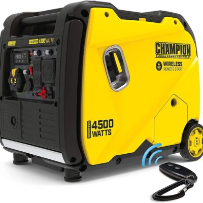 Champion Power Equipment 4500-Watt Portable Inverter Generator with Wireless Remote Start